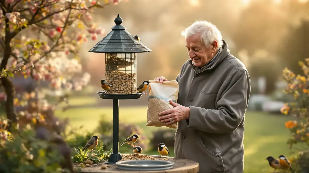 V Anglii jednoduchý nápad výrazně zlepšuje každodenní život ptáků