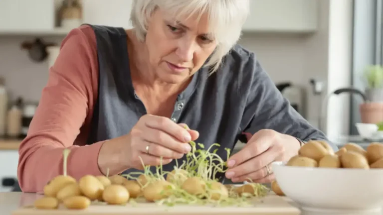 Odborníci varují: pěstování brambor z naklíčených hlíz může podporovat nemoci a zhoršit chuť, což je často podceňované riziko