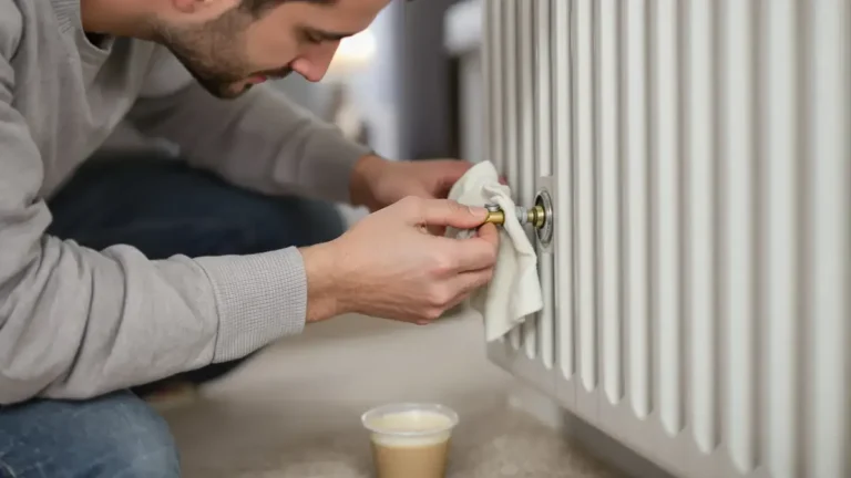 Tato jednoduchá metoda odvzdušnění radiátoru je přehlížena těmi kdo se bojí postříkání