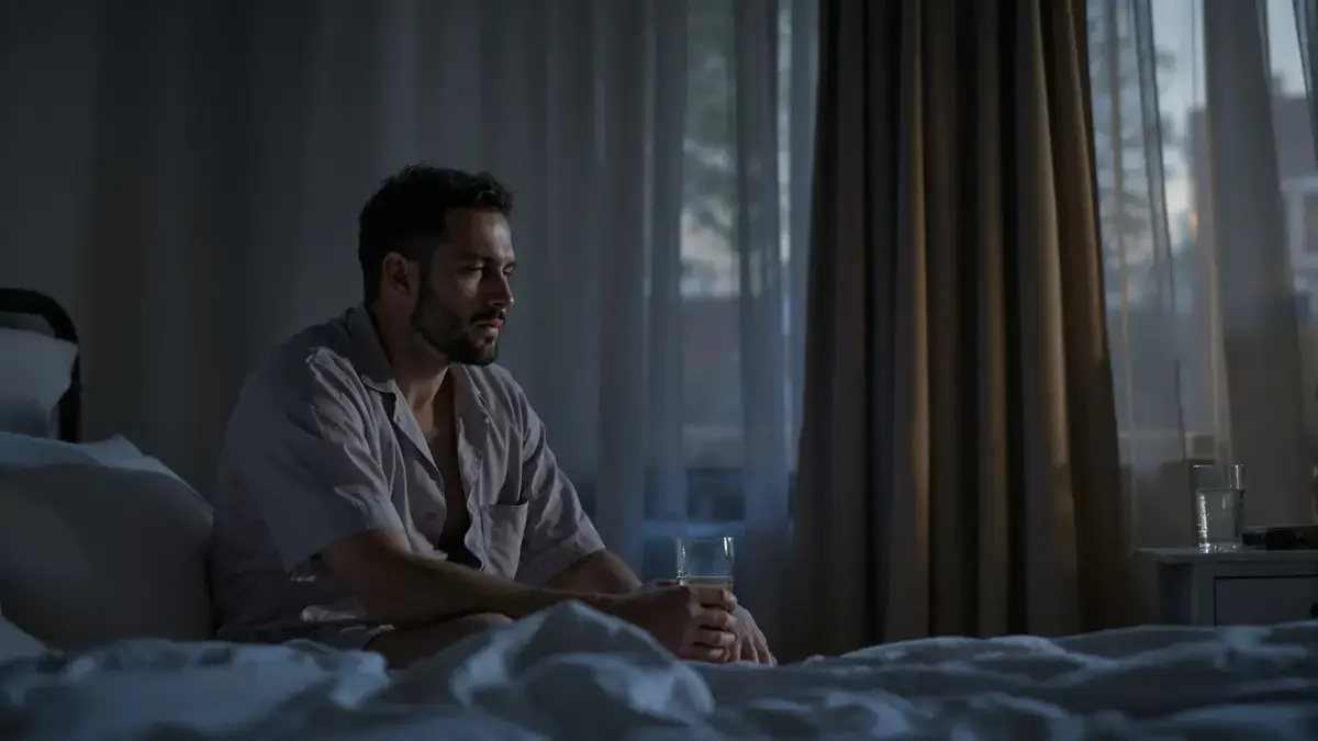 Pít vodu před spaním je častá chyba, která podle lékaře škodí vašemu spánku