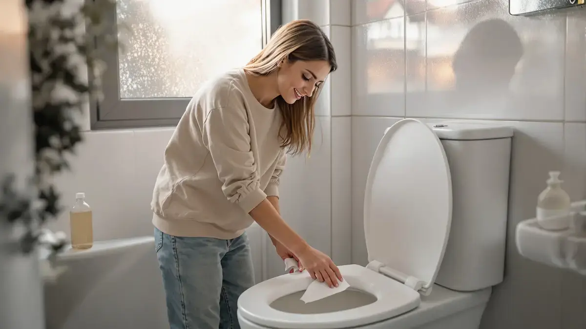 Toaletní papír namočený v octu řeší problém v koupelně který mnozí podceňují