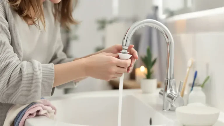 Tento jednoduchý trik uvolní ucpaný kohoutek a obnoví ideální proud vody bez nutnosti nářadí