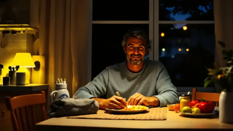 Při večeři v 19 hodin jsem si všiml překvapivé změny ve svém každodenním životě